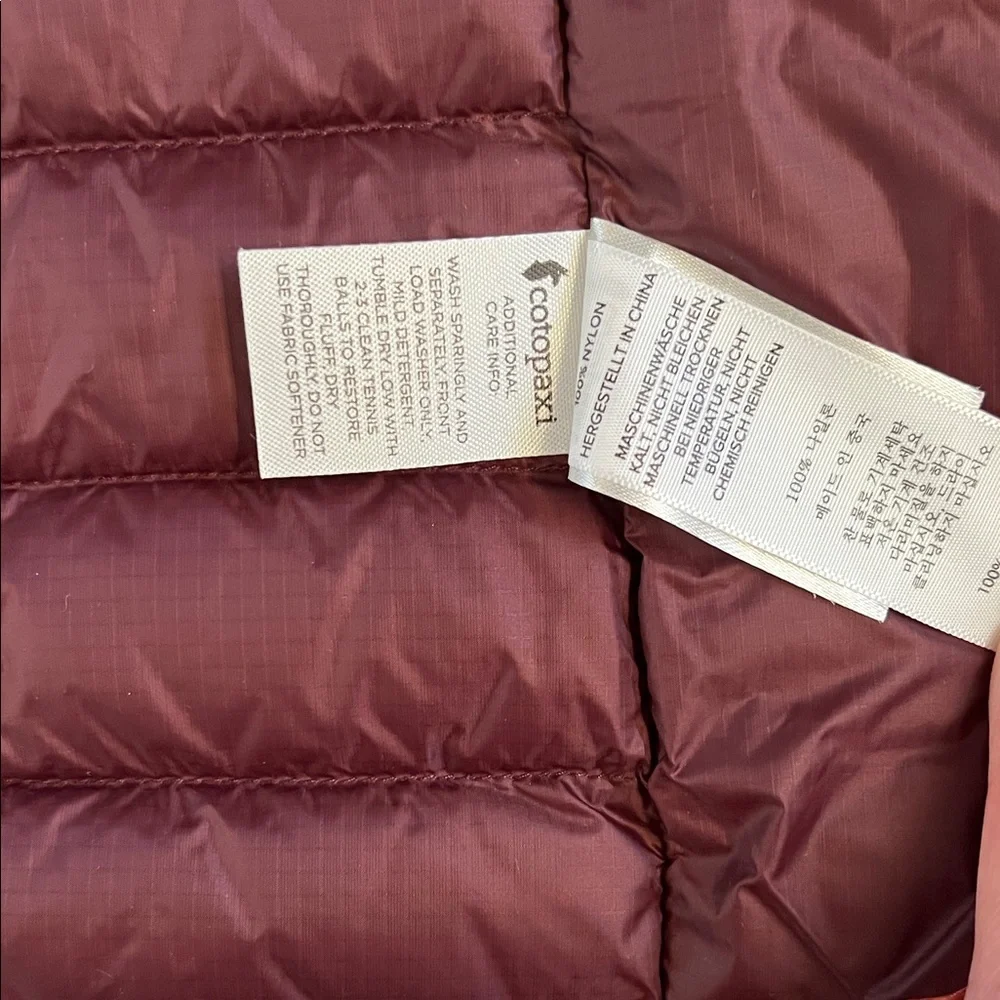 Cotopaxi Multicolor Vest- medium - Picture 6 of 7